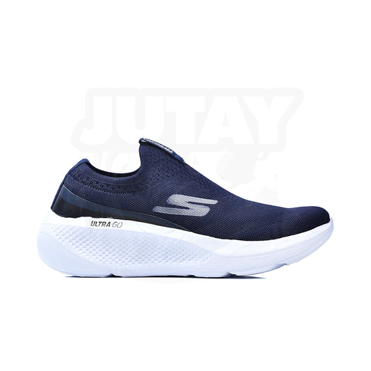 SKECHERS ULTRA GO - NAVY WHITE